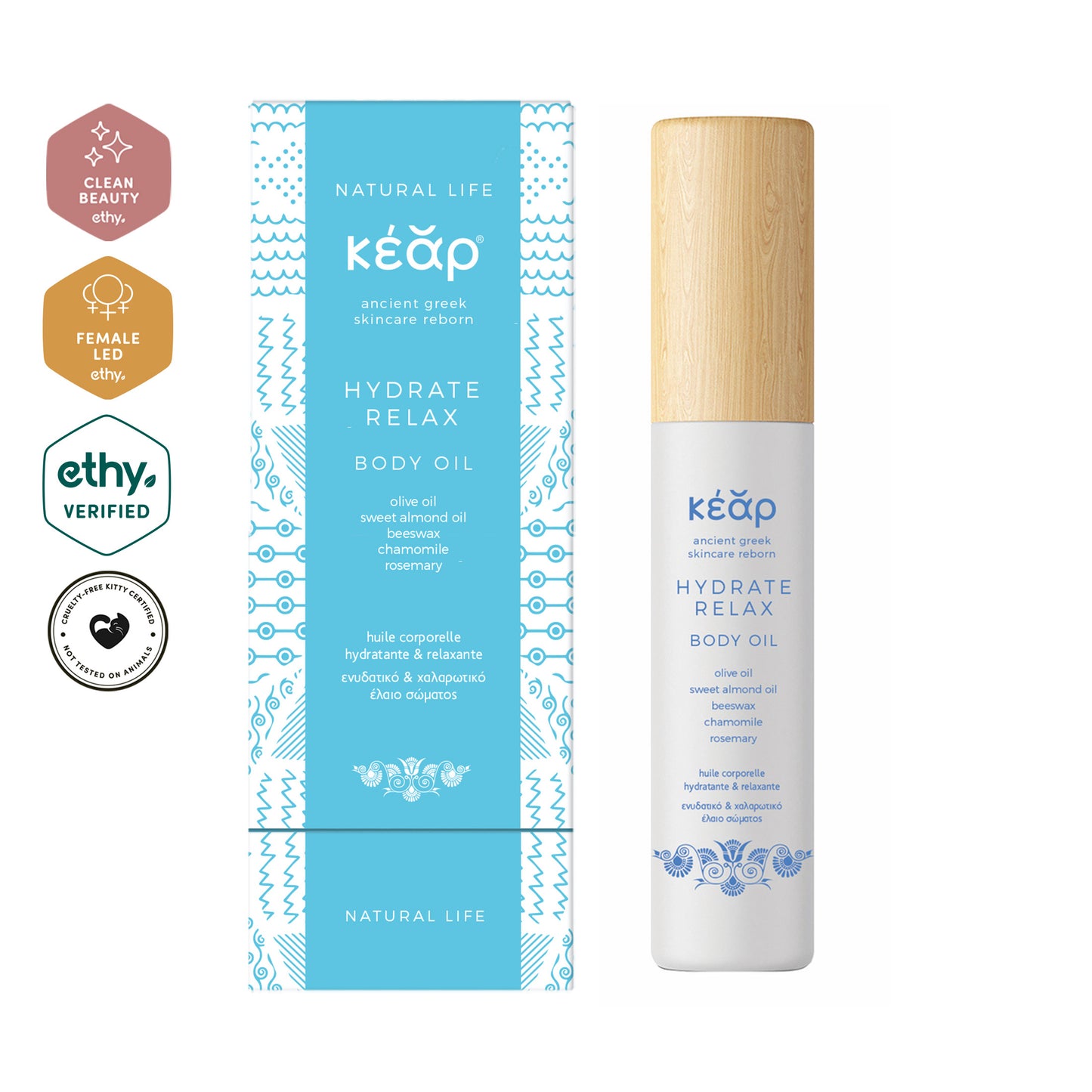 Kear Skincare Set : "Velvet Skin & Renewed Glow"