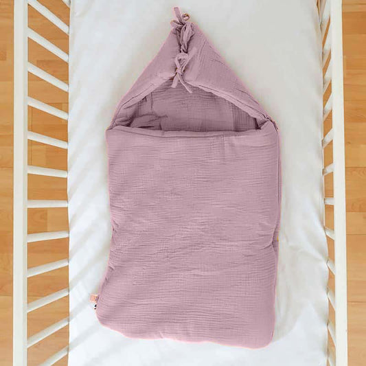 Organic Cotton Bunting Bag - Pink