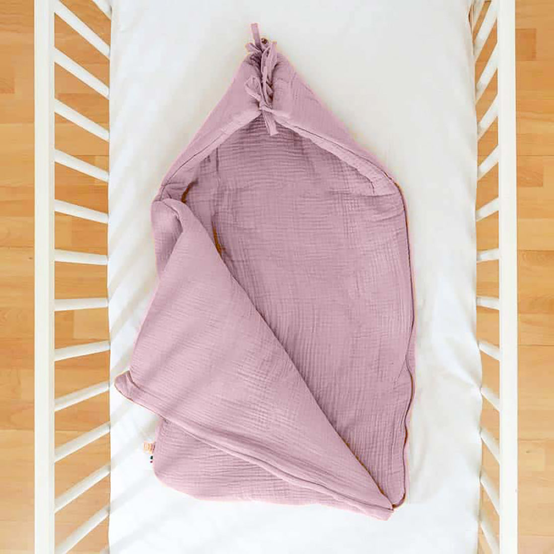 Organic Cotton Bunting Bag - Pink