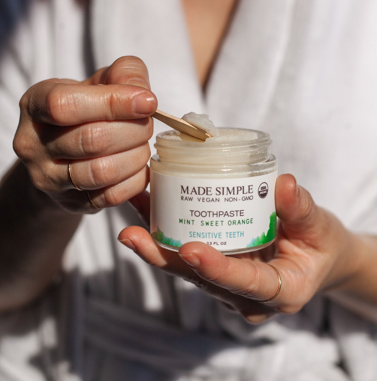 Mint Sweet Orange Toothpaste - Certified Organic & Vegan