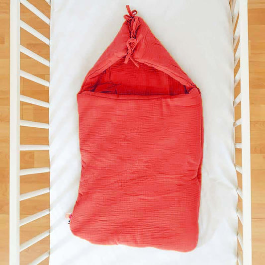 Organic Cotton Bunting Bag - Strawberry