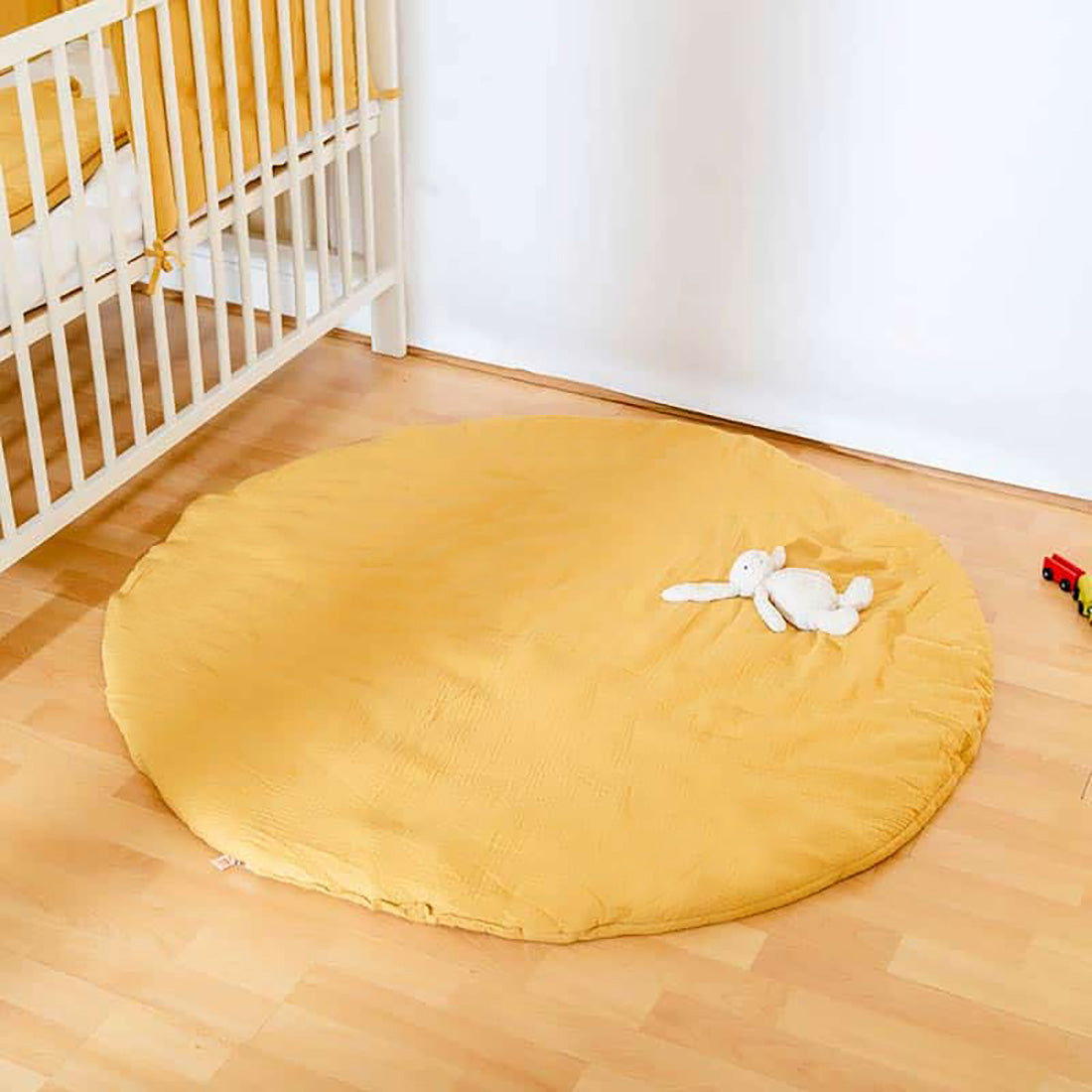 Organic Cotton Activity Mat Havane - Honey