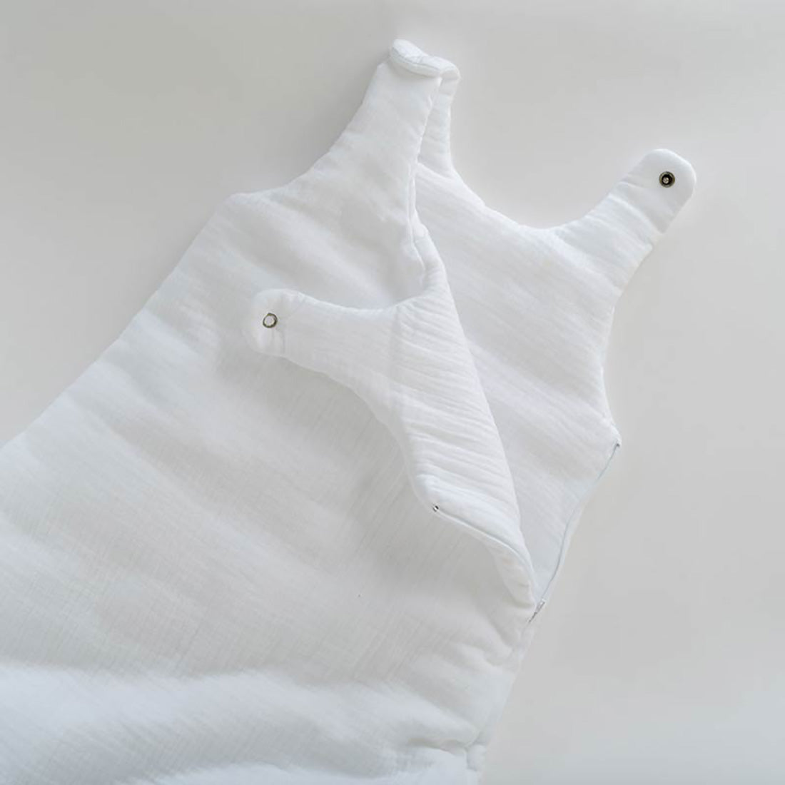 Organic Cotton Winter Sleeping Bag - White