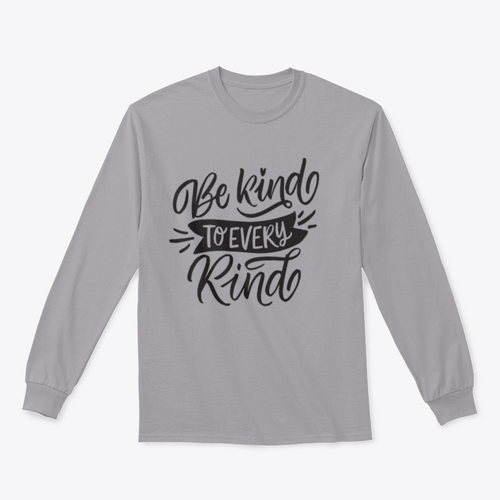 Vegan Lettering Quotes "Be Kind To Every Kind" For T-Shirt Print